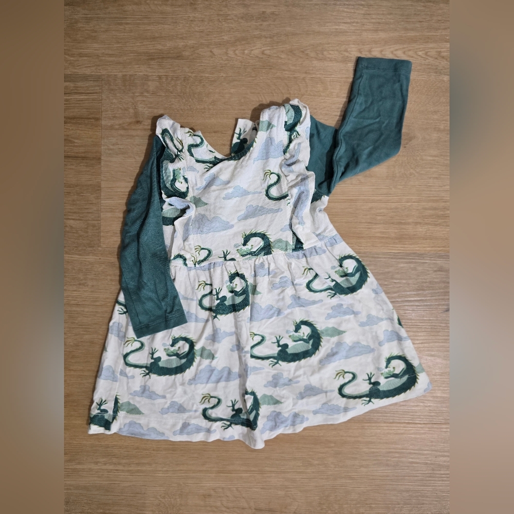 Kate Quinn 12/18 Month Sea Pine Dragon Dress